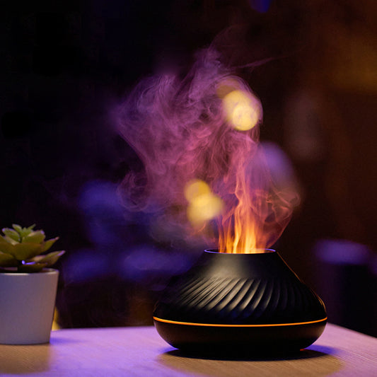RGB Flame Aroma Diffuser 3D