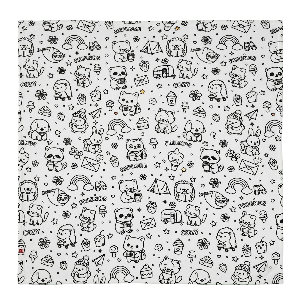 Snuggshine Coloring Blanket