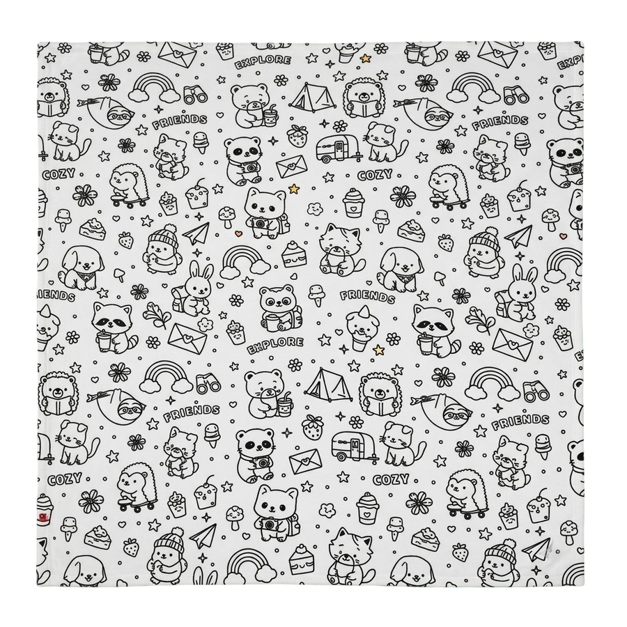 Snuggshine Coloring Blanket